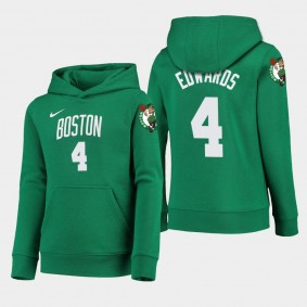 Youth Boston Celtics Carsen Edwards Icon 2019-20 Kelly Green Hoodie