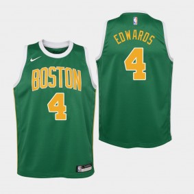 Youth Boston Celtics Carsen Edwards Earned Green Jersey