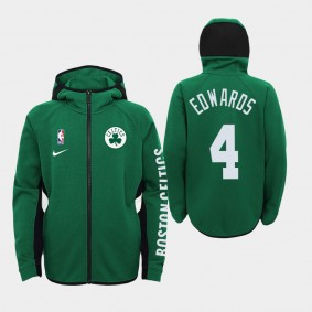Boston Celtics Carsen Edwards Team Logo Youth Kelly Green Showtime Performance Hoodie