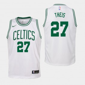 Youth Boston Celtics Daniel Theis Association White Jersey