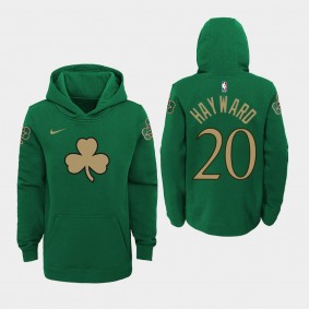 Youth Boston Celtics Gordon Hayward City 2019-20 Green Hoodie