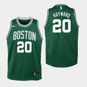 Youth Boston Celtics Gordon Hayward Icon Green Jersey