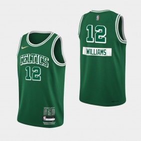 75th Anniversary Boston Celtics Grant Williams City Jersey Youth Kelly Green