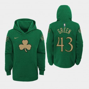 Youth Boston Celtics Javonte Green City 2019-20 Green Hoodie
