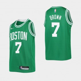 Youth Boston Celtics Jaylen Brown NBA 75TH Kelly Green Jersey Icon