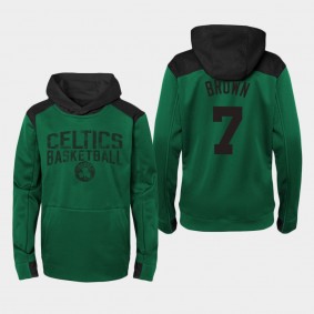 Youth Boston Celtics Jaylen Brown Off The Court Green Hoodie
