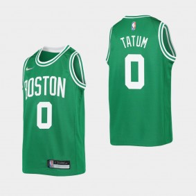 Youth Boston Celtics Jayson Tatum NBA 75TH Kelly Green Jersey Icon