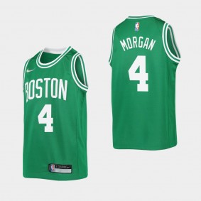 Youth Boston Celtics Juwan Morgan 75th Anniversary Kelly Green Jersey Icon