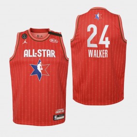 Youth Boston Celtics Kemba Walker 2020 NBA All-Star Game Team Giannis Red Jersey