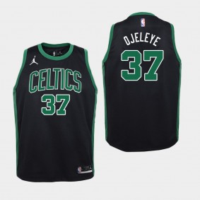 Youth Boston Celtics Semi Ojeleye Statement Jordan Brand Jersey - Black