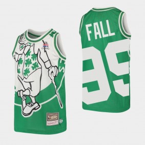 Boston Celtics Tacko Fall Big Face Hardwood Classics Youth Jersey Green