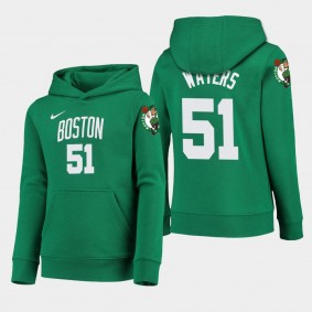 Youth Boston Celtics Tremont Waters Icon 2019-20 Kelly Green Hoodie