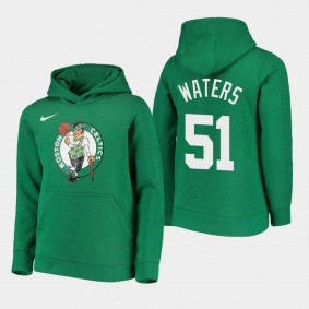 Youth Boston Celtics Tremont Waters Essential Logo Kelly Green Hoodie
